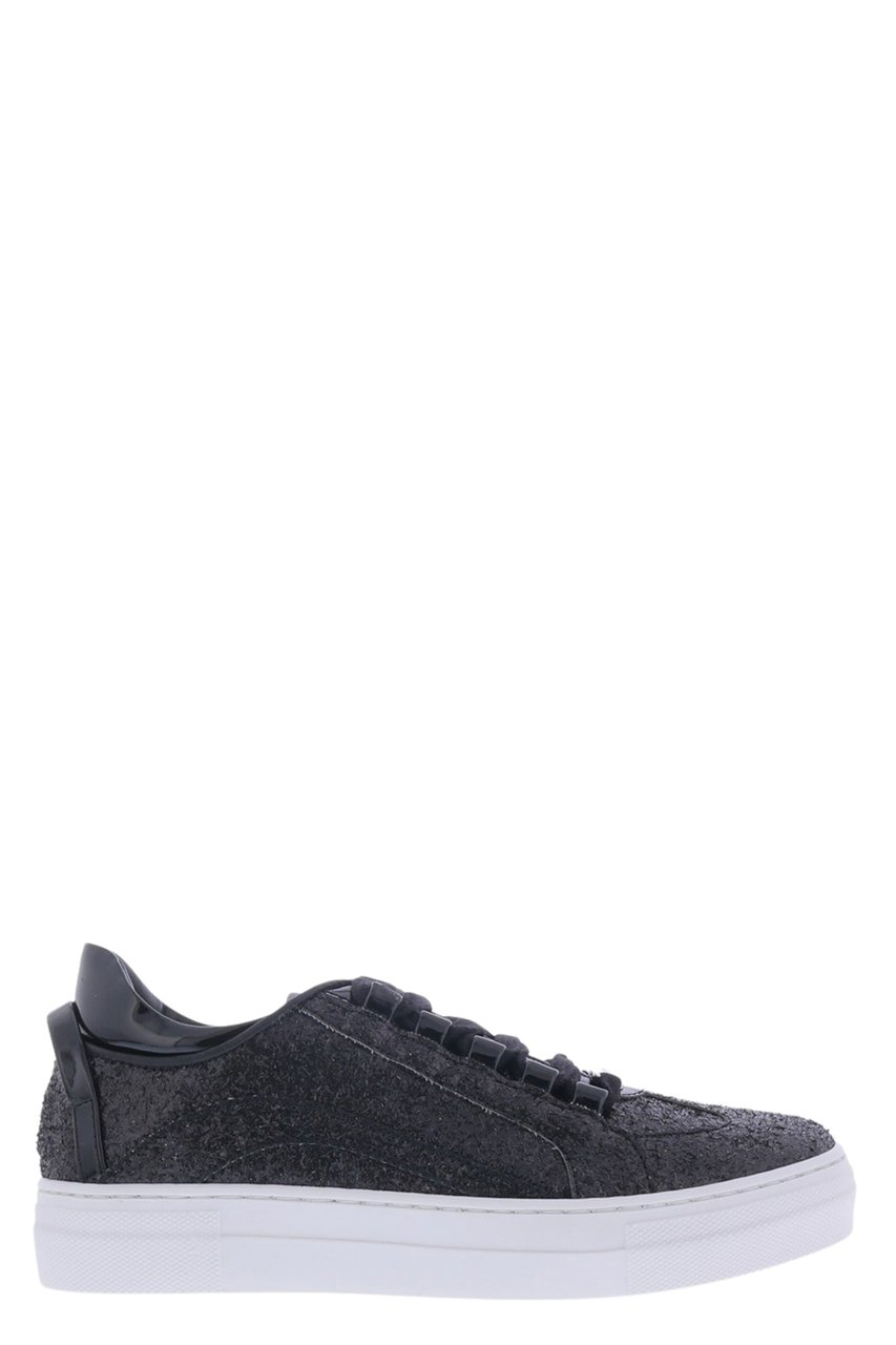 Dsquared2 Kids 551 Low Top Lace Tennis Sneake Zwart