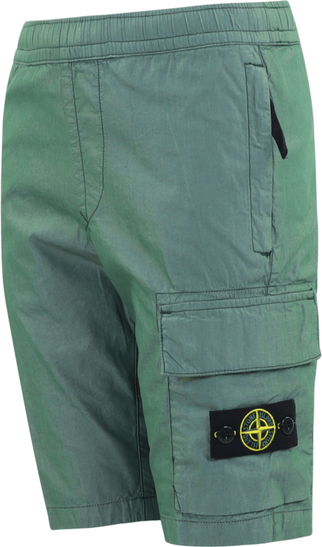 Stone Island Junior Kids Bermuda Shorts Groen