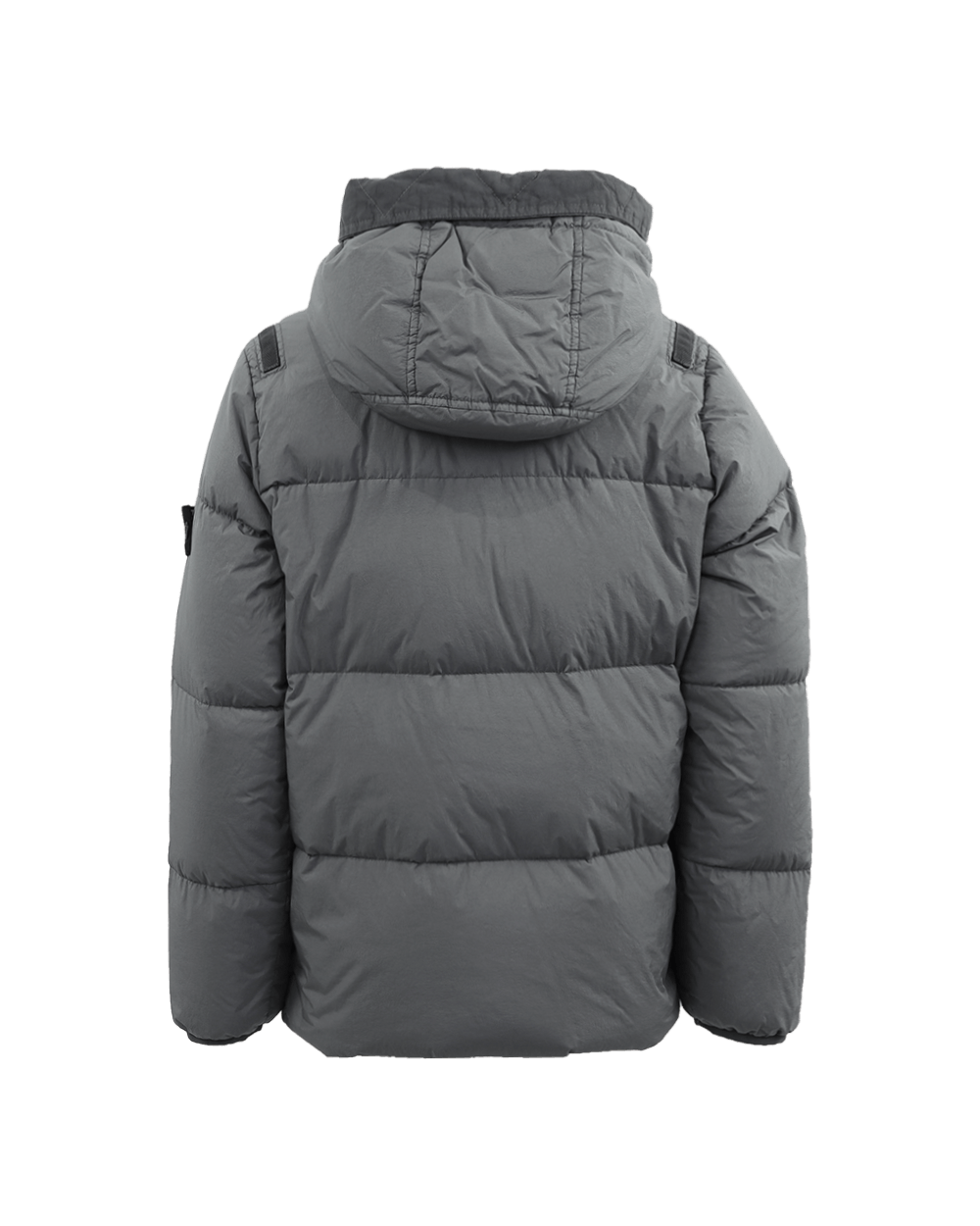 Stone Island Junior Kids Giubbotto Vera Piuma Grijs Grijs