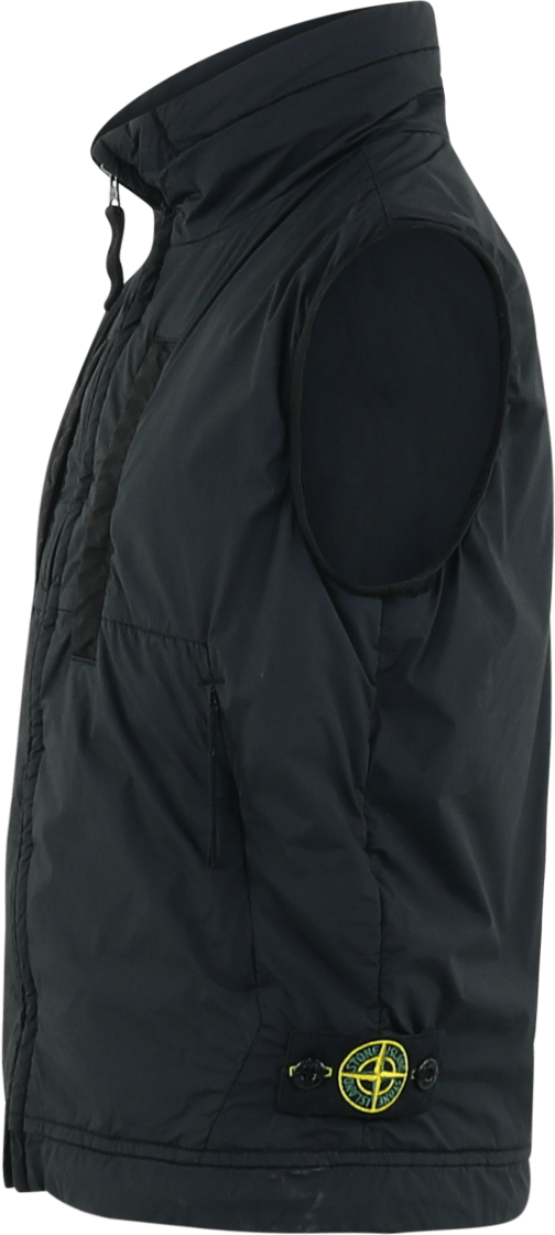 Stone Island Junior Kids Lined Waistcoat Zwart