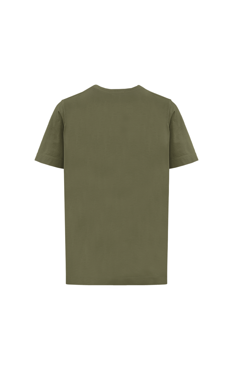 Stone Island Junior Kids Logo Patch T-Shirt Groen Groen