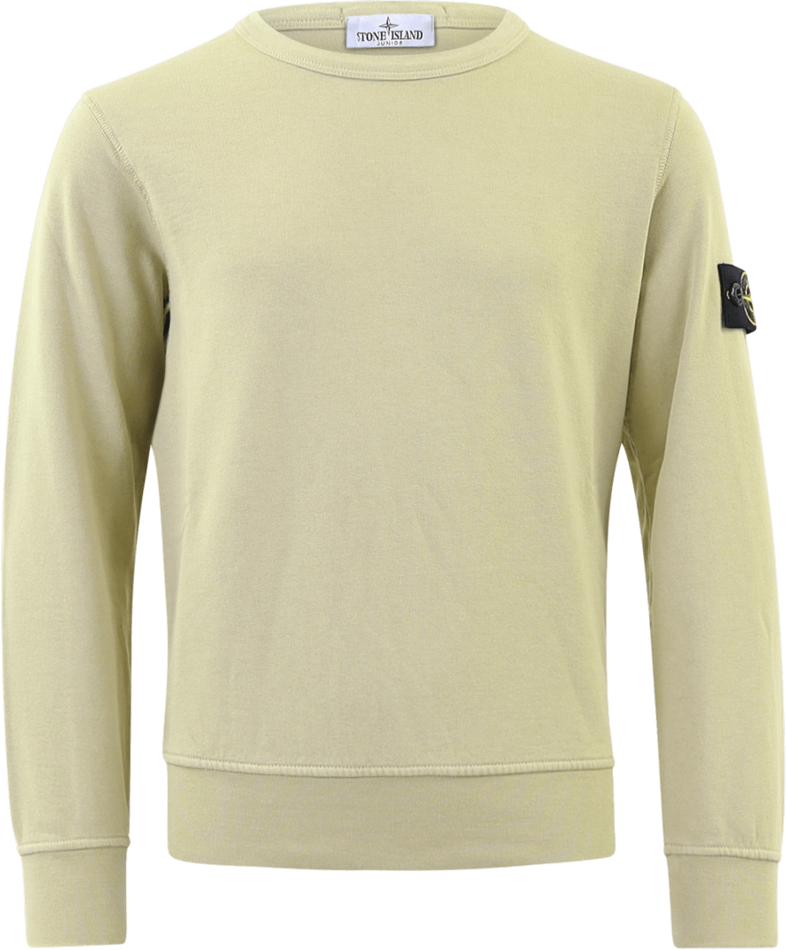 Stone Island Junior Kids Sweat-Shirt Beige