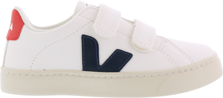 Veja Kids Veja Esplar Velcro Sneaker Wit