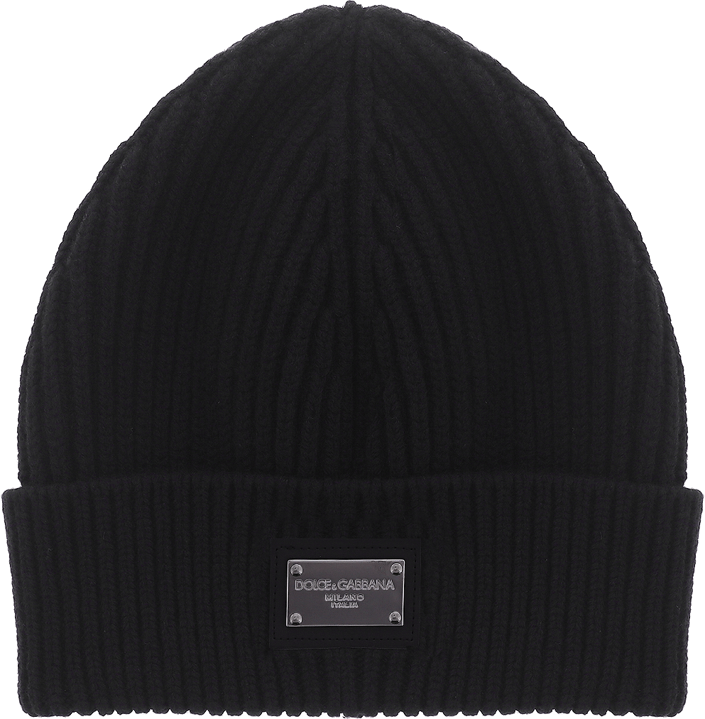 Dolce & Gabbana Heren Cashmere/Wool Zwart Zwart