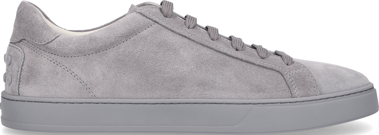 Tod's Low-top Sneakers Lhz Suede Cotton Grijs