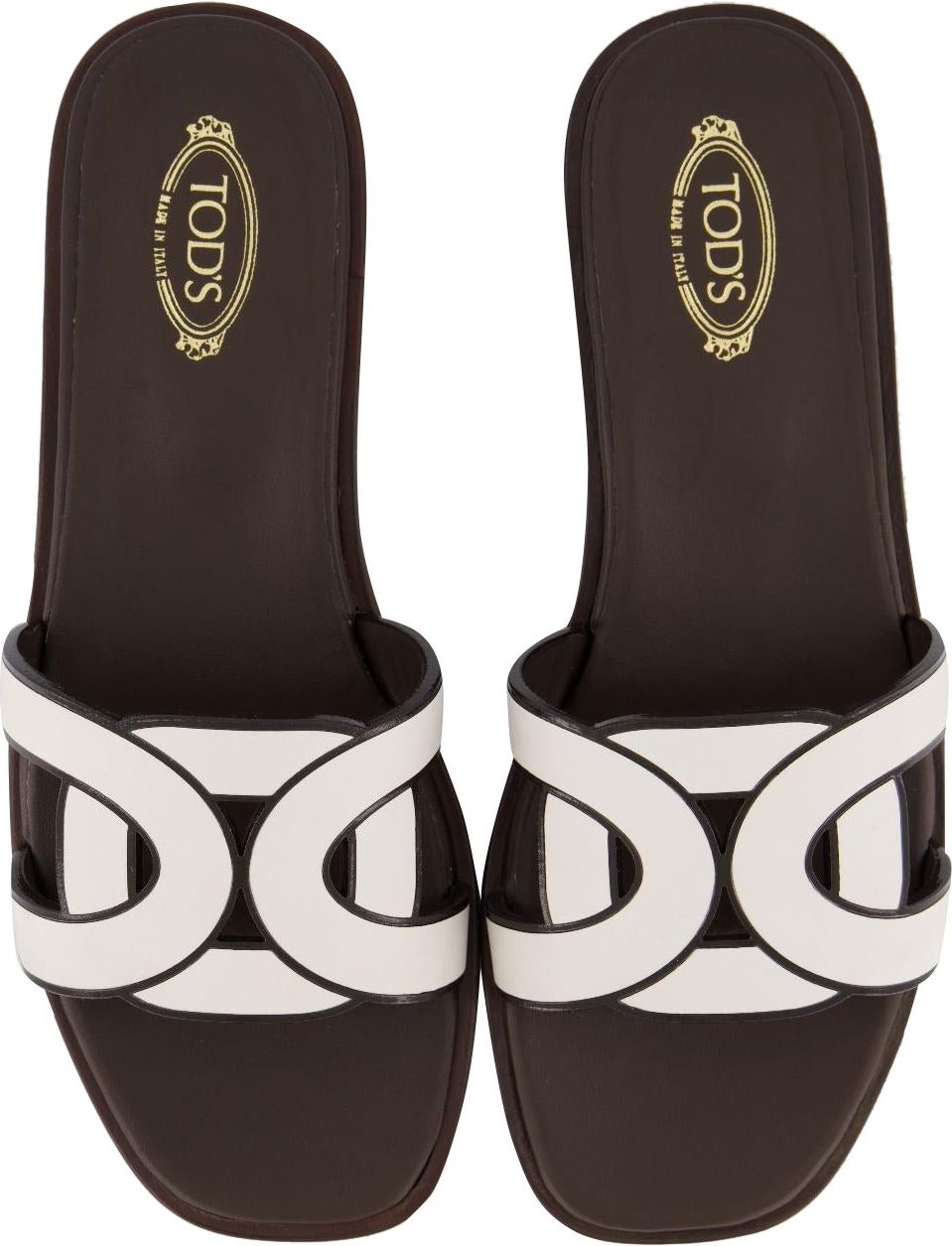 Tod's Dames Sandal Leather Bruin Bruin