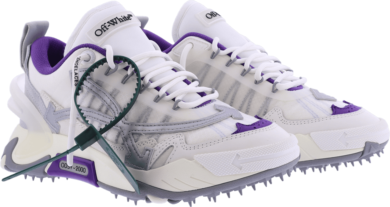 OFF-WHITE Dames Odsy-2000 Sneaker Wit/Paars Wit
