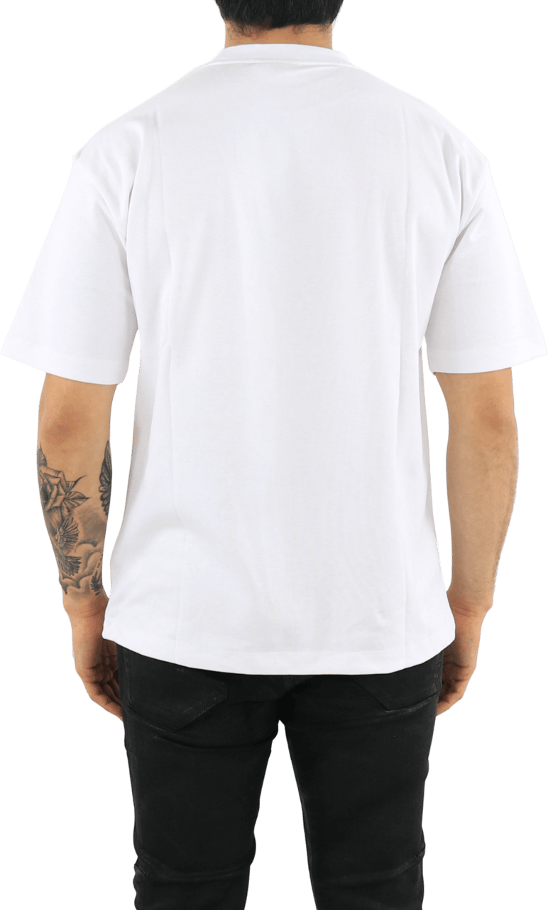 Drôle de Monsieur Heren Not From Paris Madame T-Shirt Wit