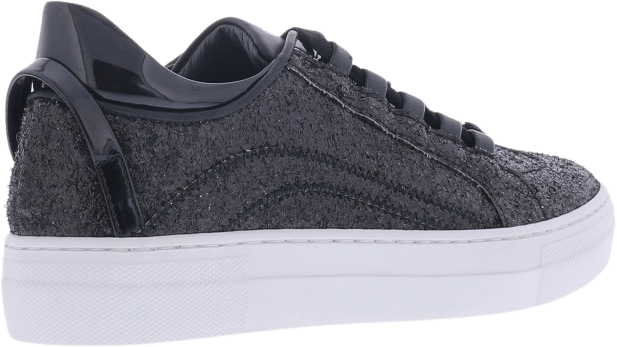 Dsquared2 Kids 551 Low Top Lace Tennis Sneake Zwart