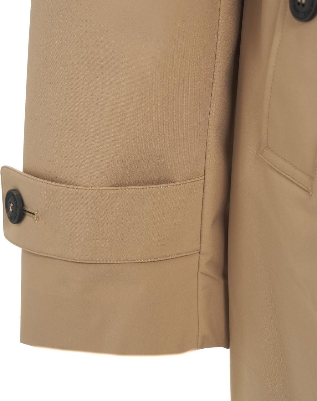 Save the Duck Double-breasted coat "Sofi" Beige