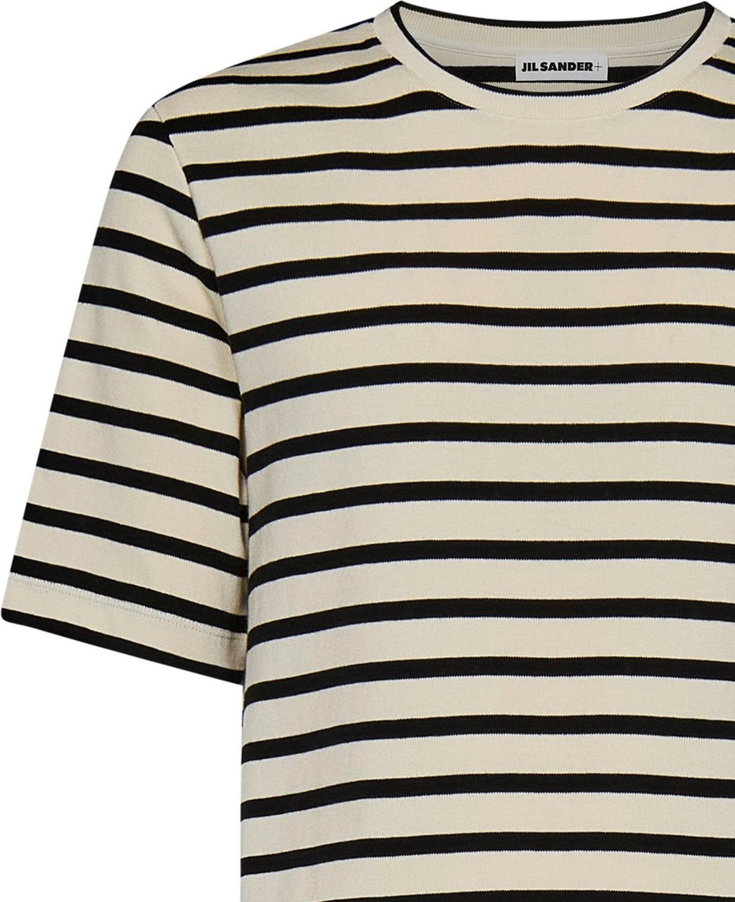 Jil Sander Stripes T-Shirt Wit