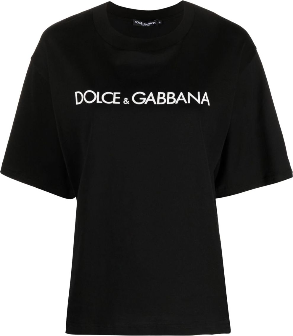 Dolce & Gabbana Cotton T-shirt Zwart