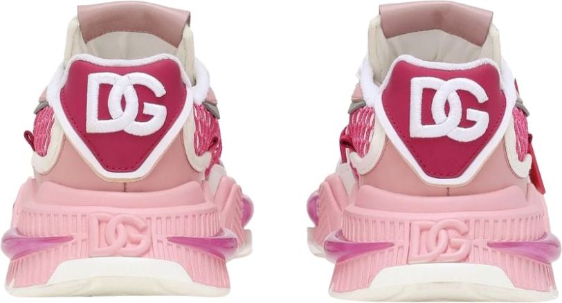 Dolce & Gabbana Lace Up Sneaker Roze