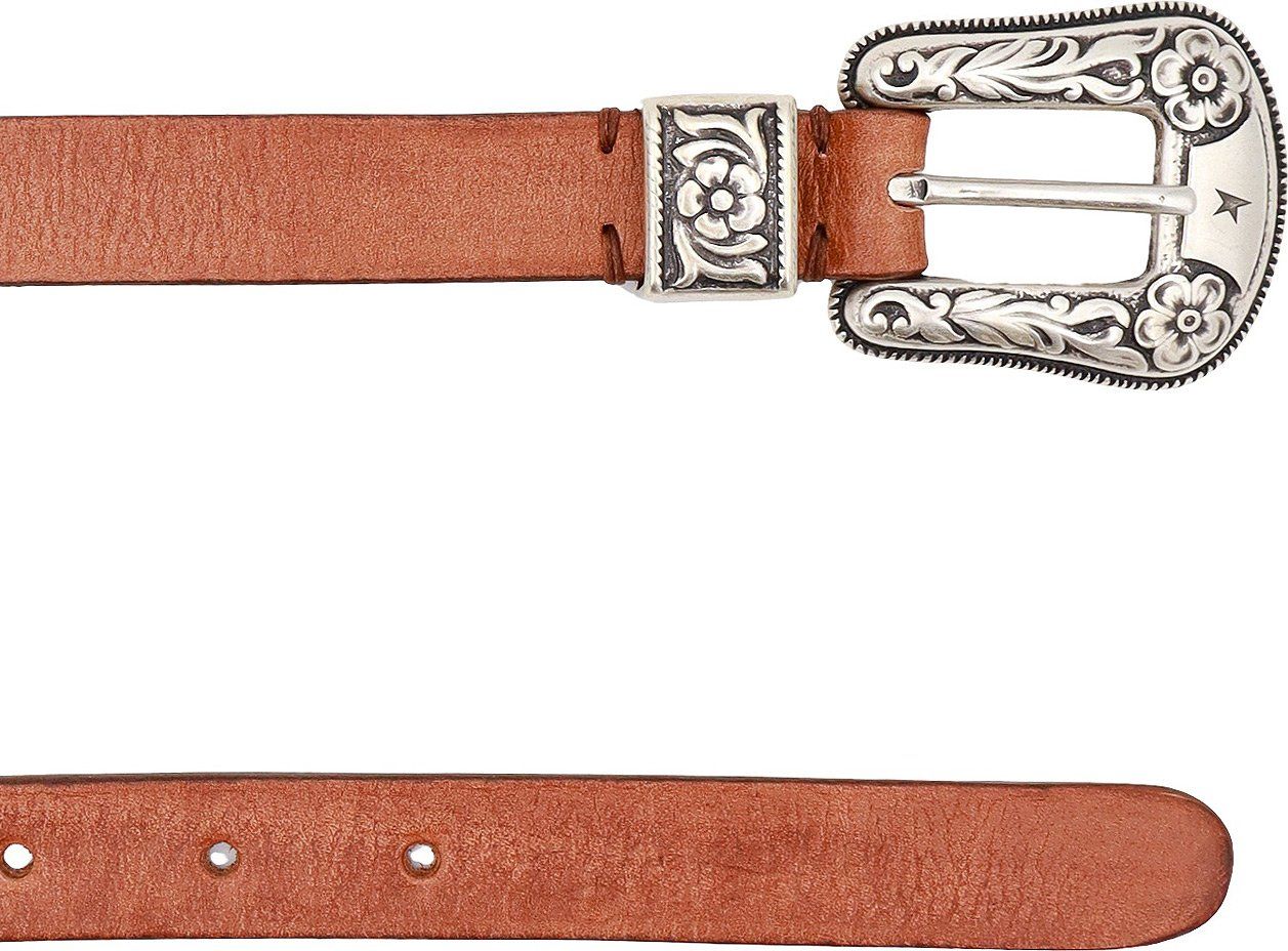 Golden Goose Leather belt Bruin