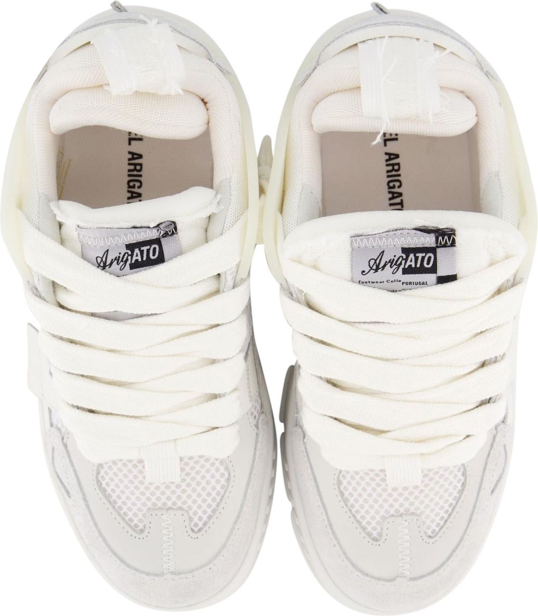 Axel Arigato Dames Area Patchwork Sneaker Wit Wit