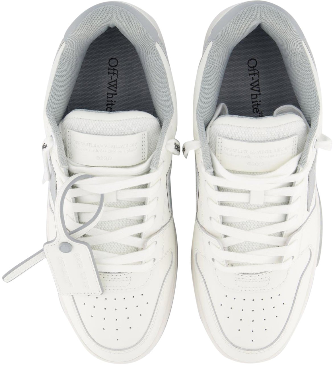OFF-WHITE Heren Out Of Office Sneaker Wit Wit