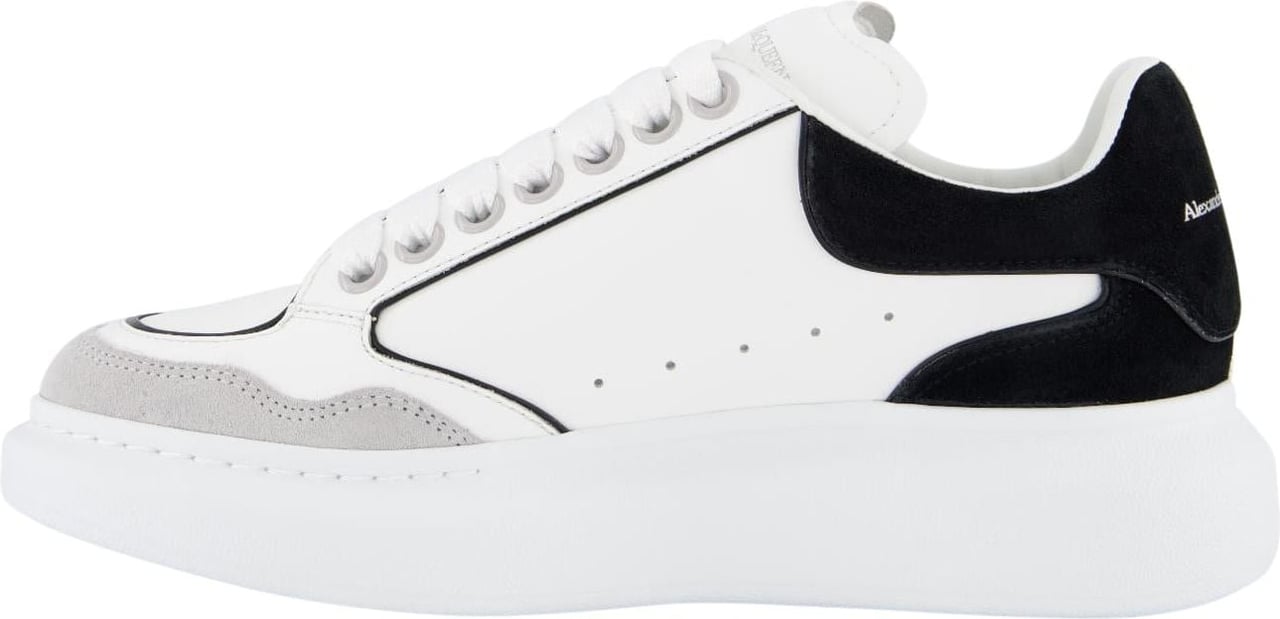 Alexander McQueen Dames Oversized Sneaker Wit/Grijs Wit