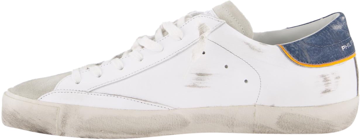 Philippe Model Heren PRSX Sneaker Wit Wit