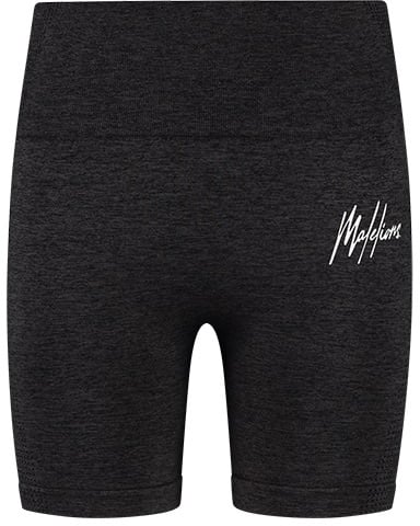 Malelions Malelions Women Sport Seamless Biker Shorts Zwart