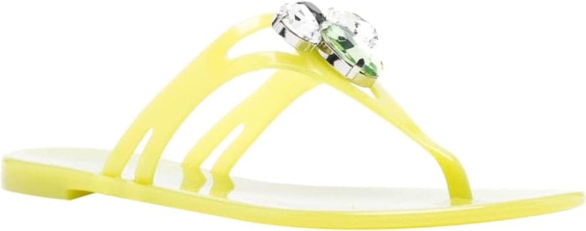 Casadei Sandals Yellow Geel