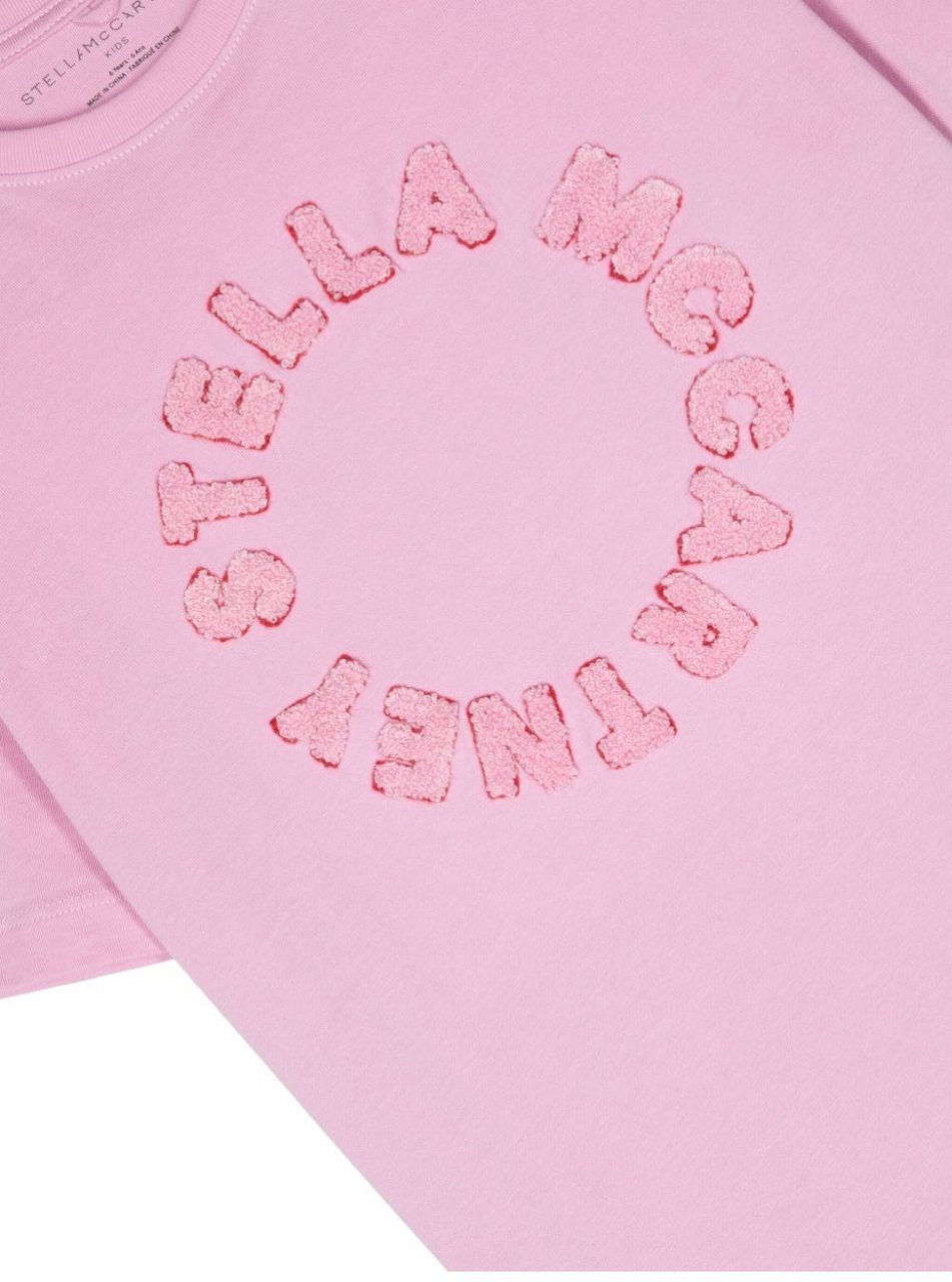 Stella McCartney t-shirt pink Roze