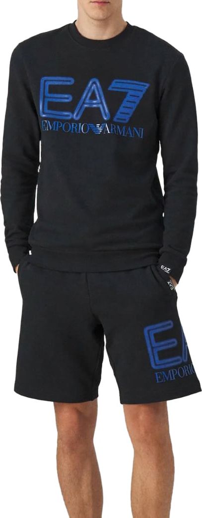 EA7 EA7 Emporio Armani Jersey Sweatshirt Black Zwart