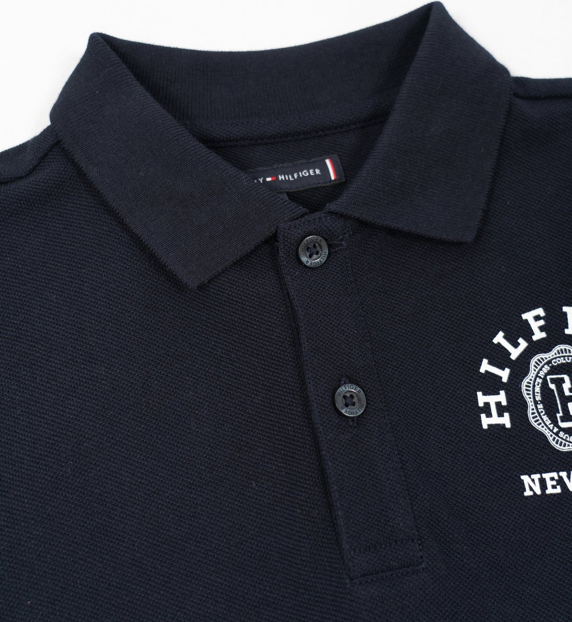 Tommy Hilfiger Monotype Polo Blauw