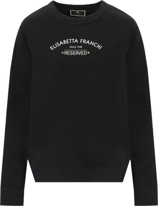 Elisabetta Franchi Sweaters Black Zwart