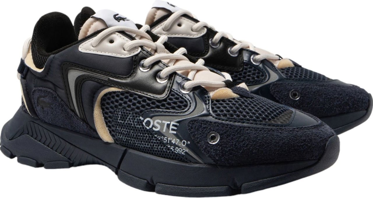 Lacoste Lacoste Heren Sneaker Zwart SMA0001/075 L003 Zwart
