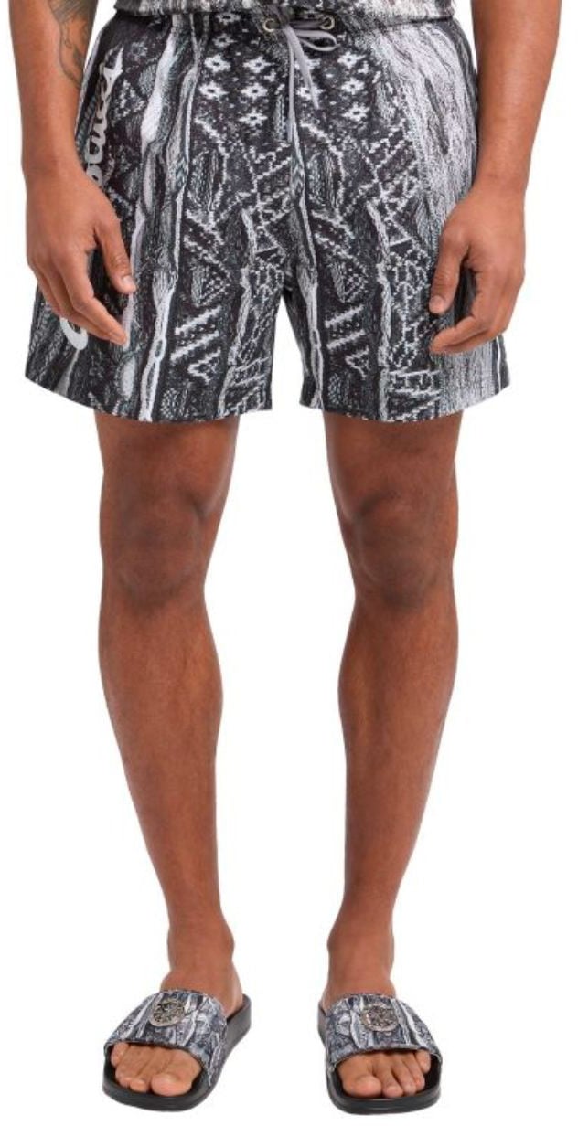 Carlo Colucci Carlo Colucci Swim Short Anthracite Zwart