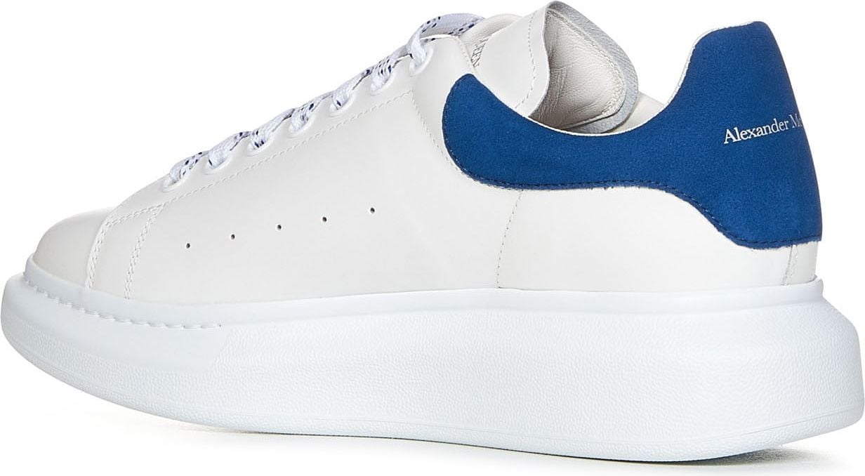 Alexander McQueen Heren Oversized Sneaker wit/blauw Wit