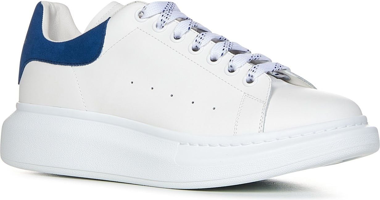 Alexander McQueen Heren Oversized Sneaker wit/blauw Wit