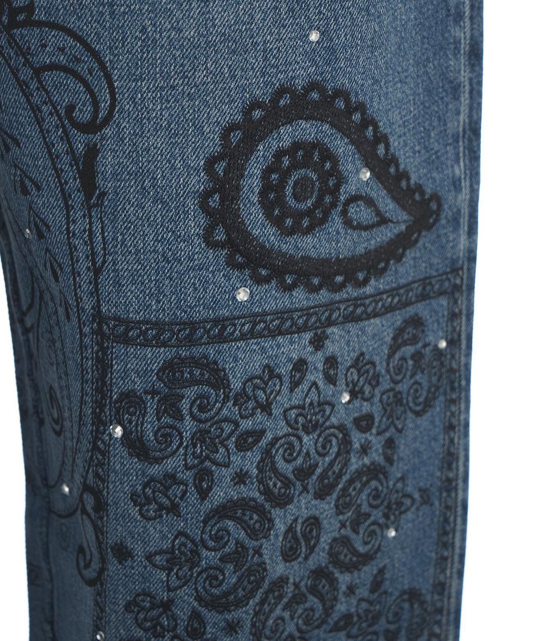 Liu Jo Jeans with paisley print Blauw