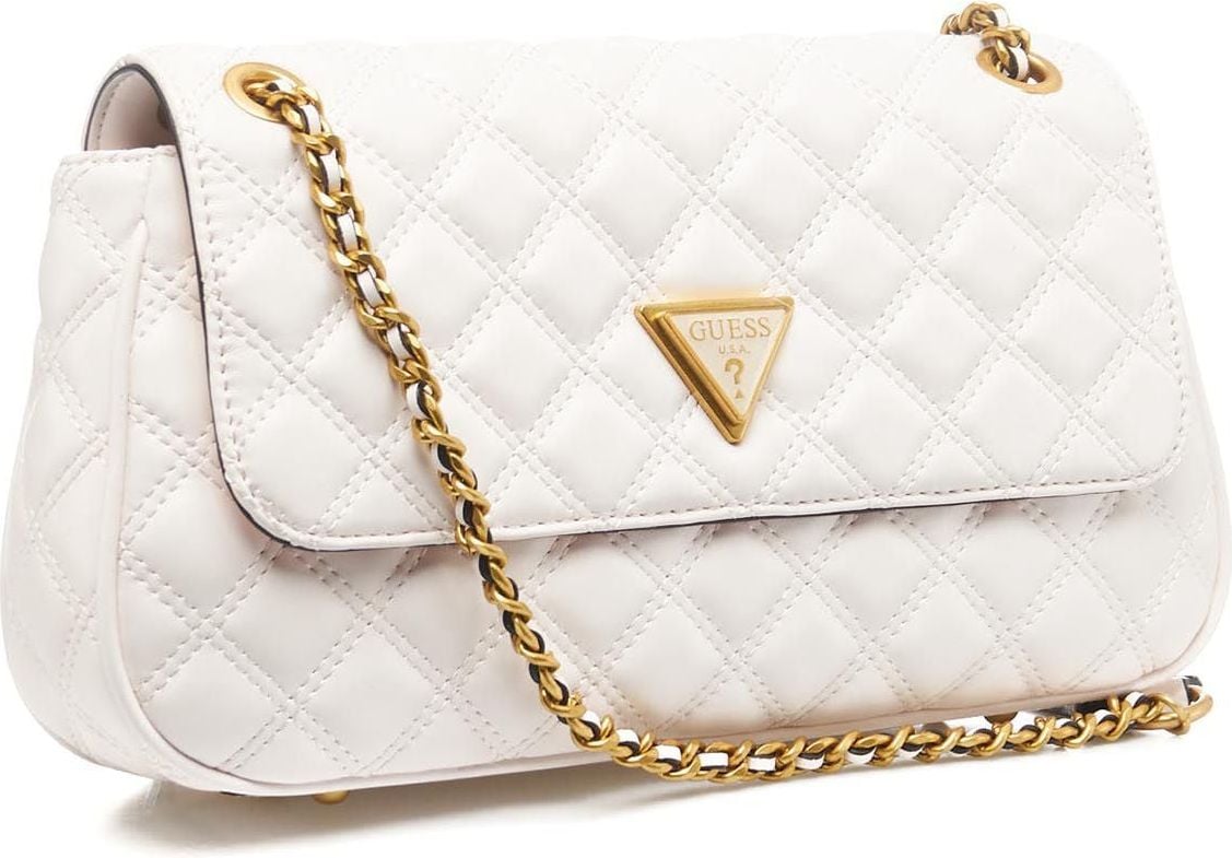 Guess Quilted crossbody bag "Giully" Wit