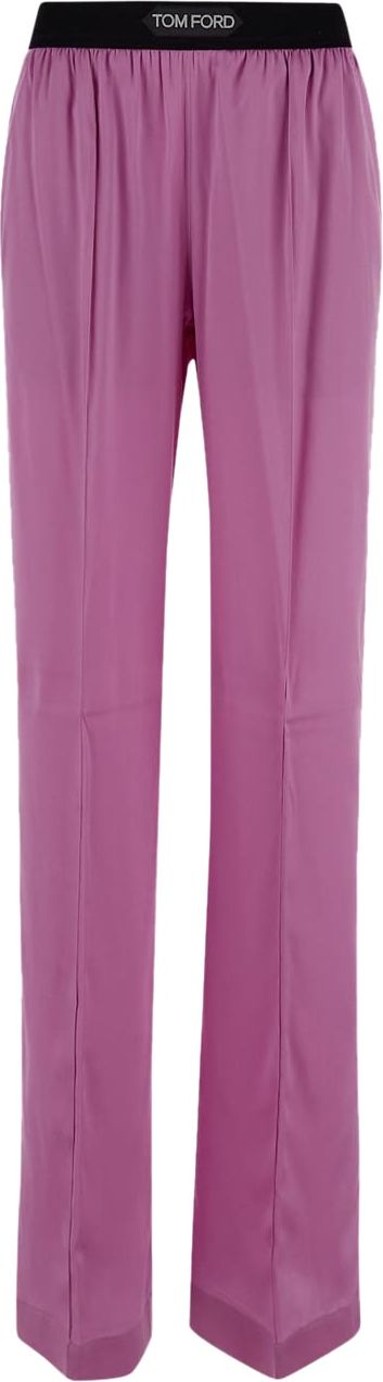 Tom Ford Silk Trousers Roze