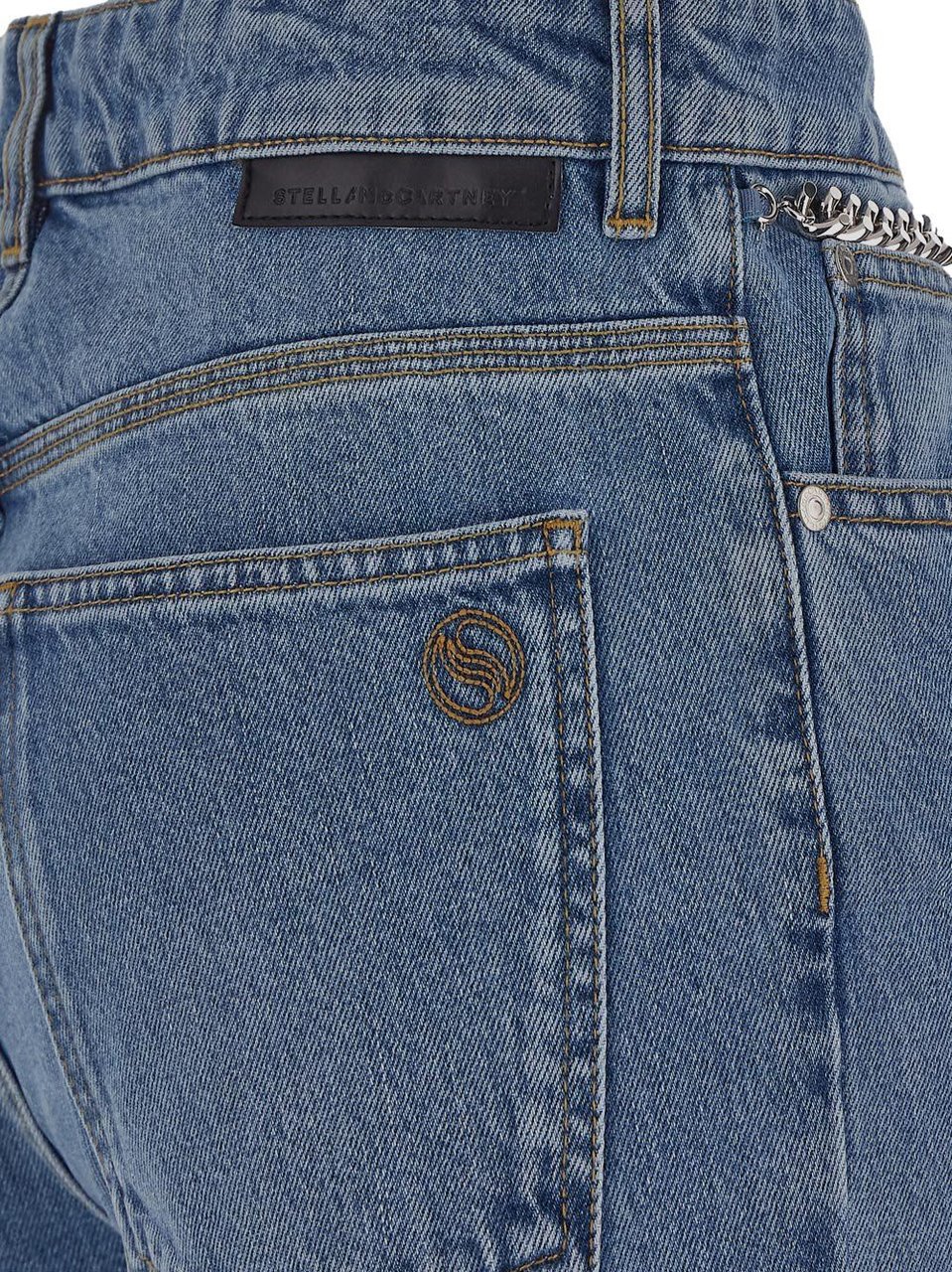 Stella McCartney Iconic Falabella Jeans Blauw