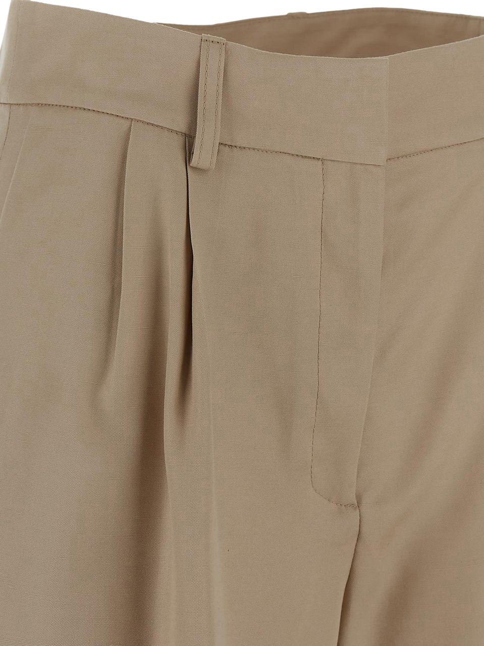 Stella McCartney Stella McCartney Sand viscose shorts Beige