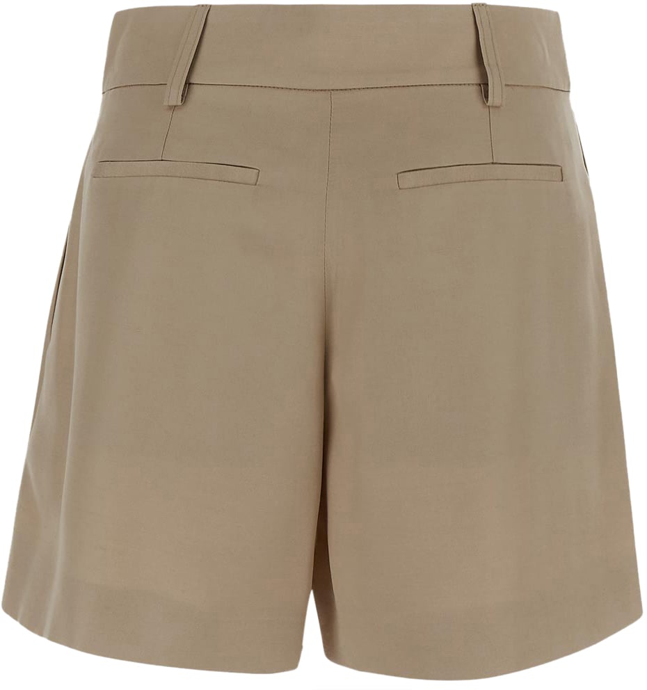 Stella McCartney Stella McCartney Sand viscose shorts Beige