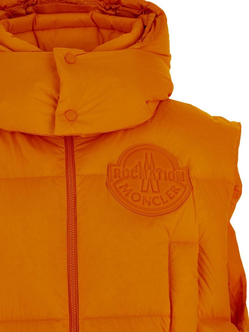 Moncler Logo Jacket Oranje