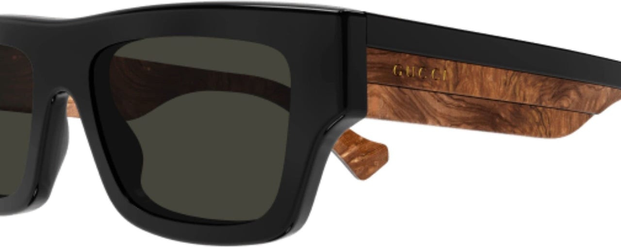 Gucci GUCCI Square Sunglasses Zwart