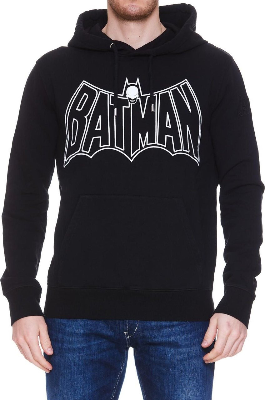 Lanvin Lanvin Batman Hooded Sweatshirt Zwart