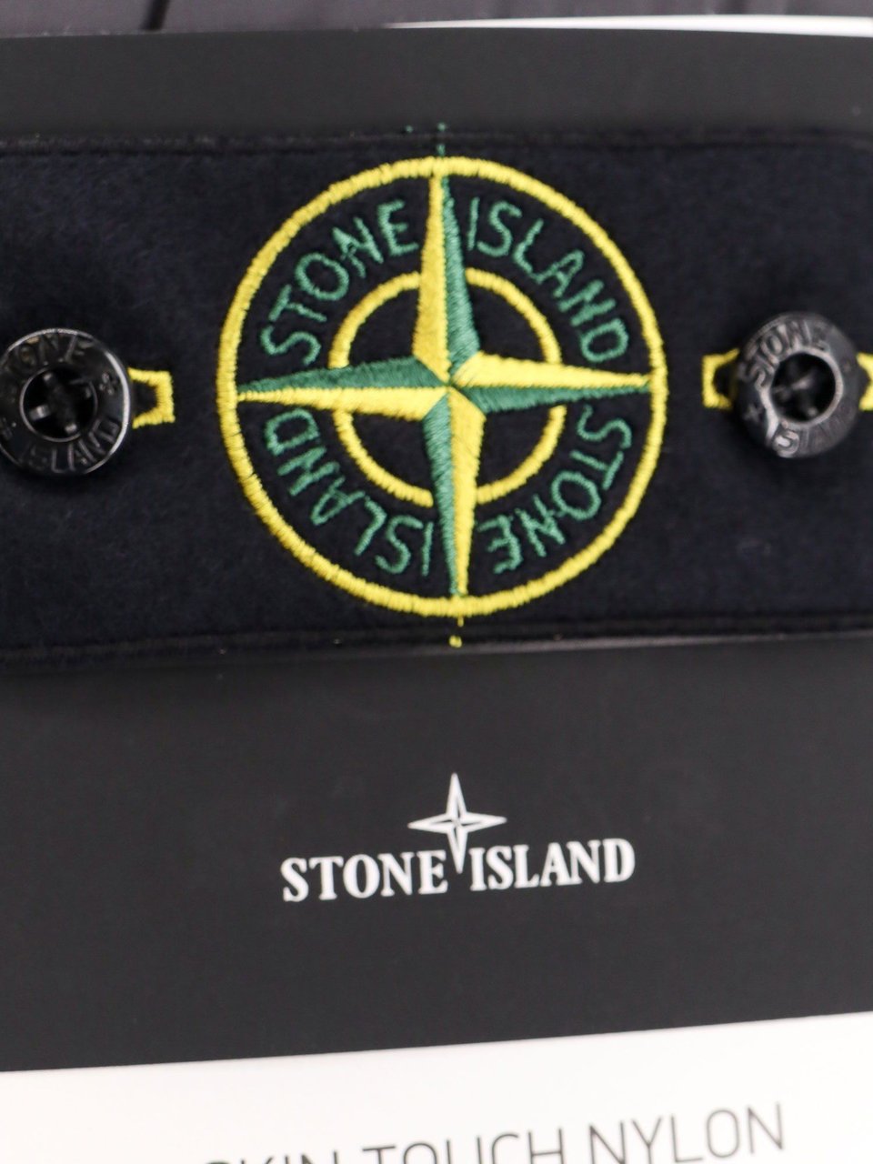 Stone Island Nylon jacket with Primaloft padding Grijs