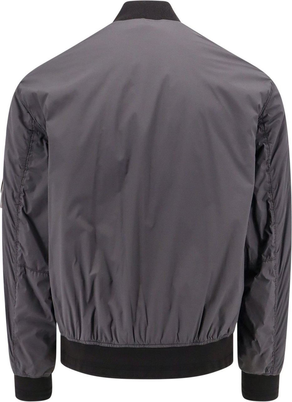 Stone Island Nylon jacket with Primaloft padding Grijs