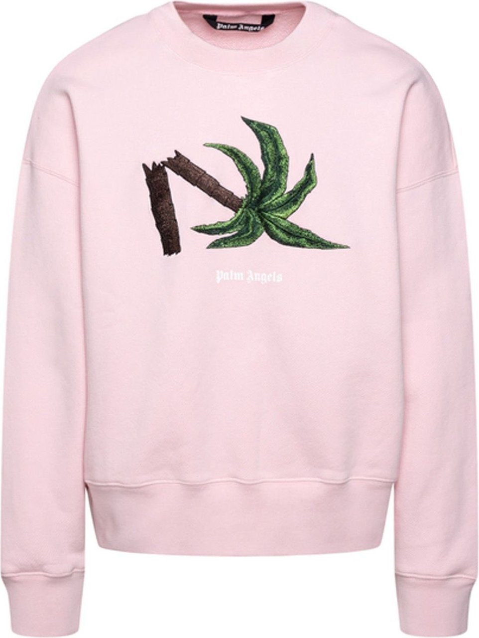 Palm Angels Palm Angels Logo Sweatshirt Roze