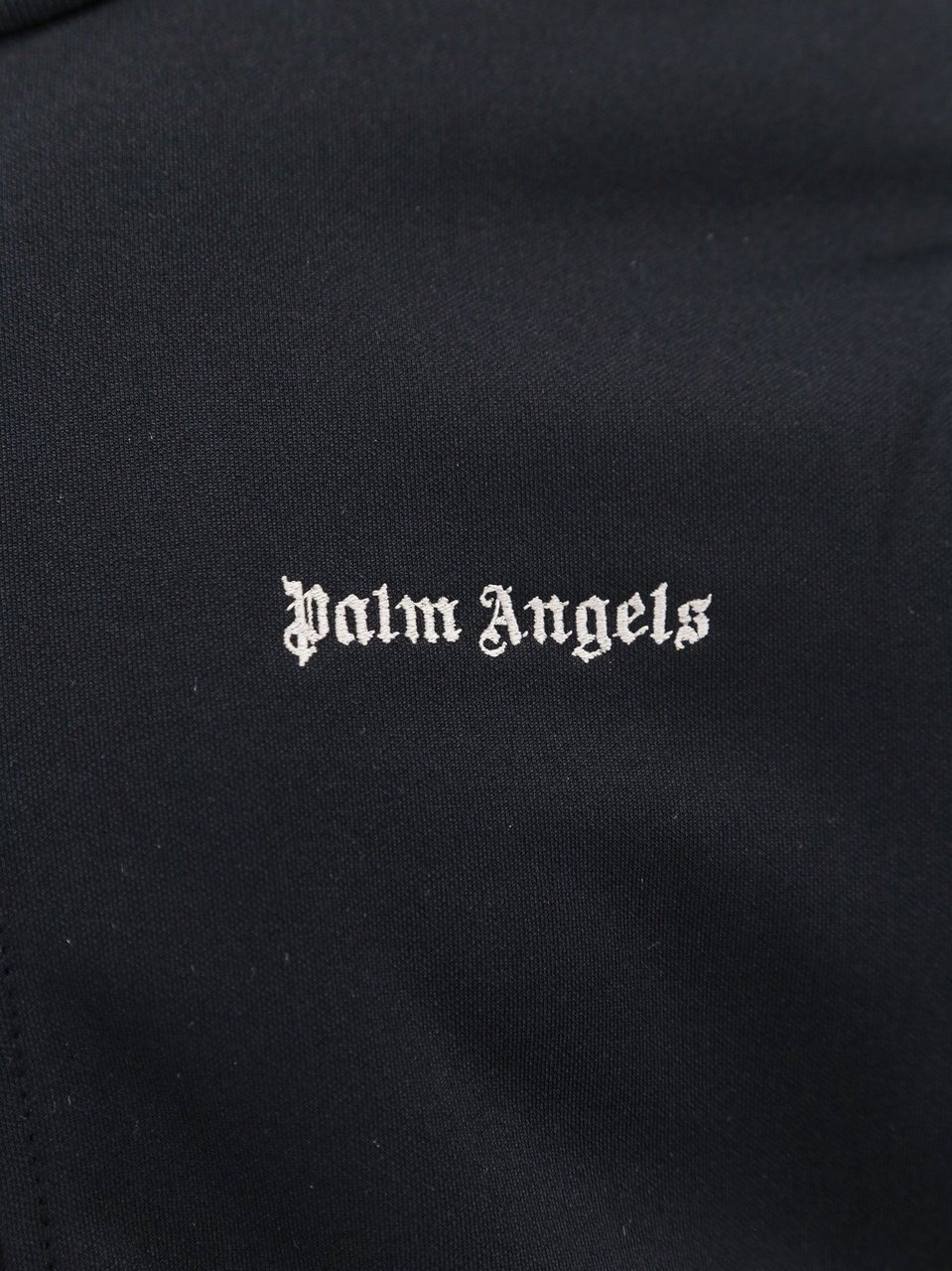 Palm Angels Sweatshirt with Classic Logo embroidery Zwart