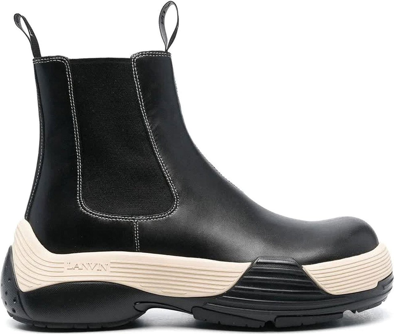 Lanvin LANVIN Leather Boots Zwart