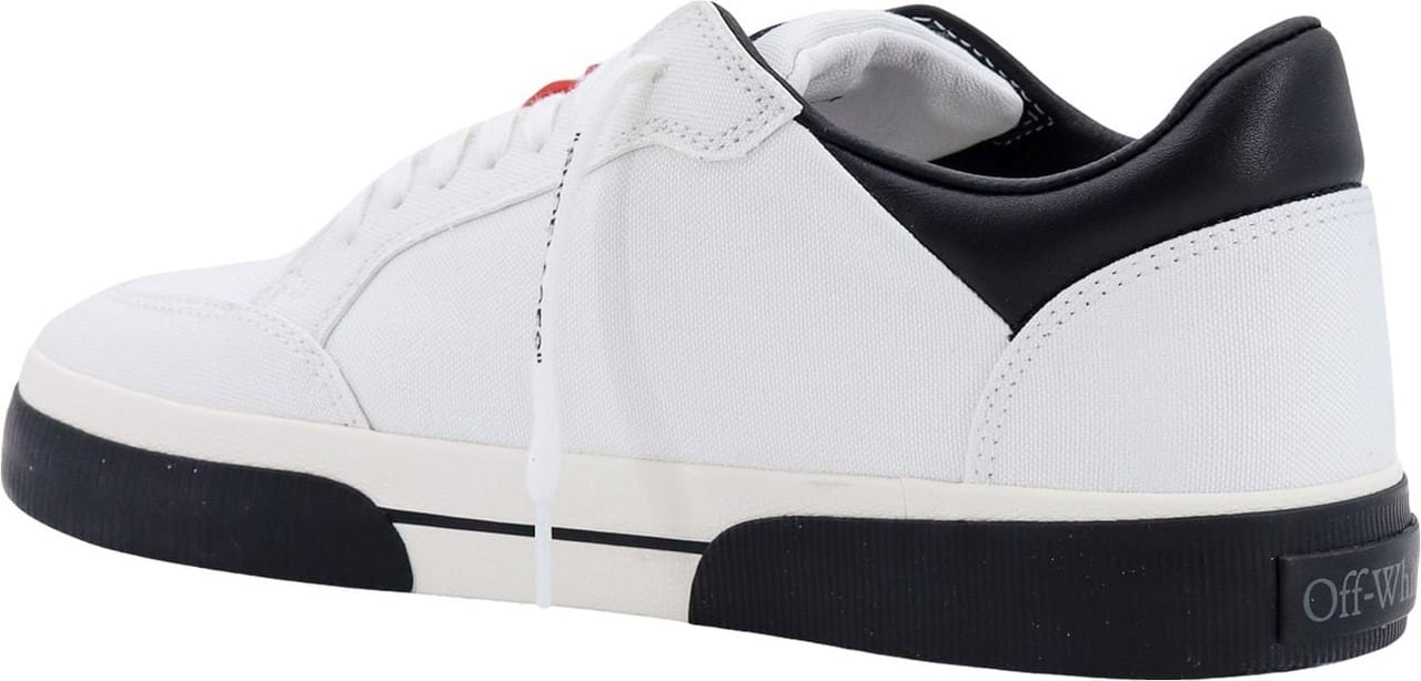 OFF-WHITE Canvas sneakers with lateral Arrow logo Wit