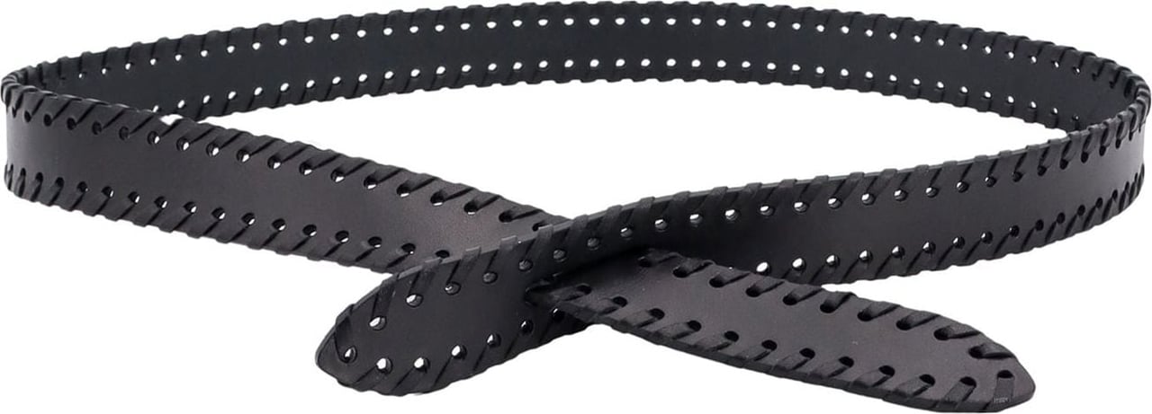 Isabel Marant Leather belt Zwart