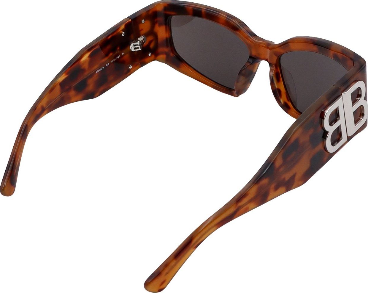 Balenciaga Bossy Cat sunglasses with logo plate Bruin