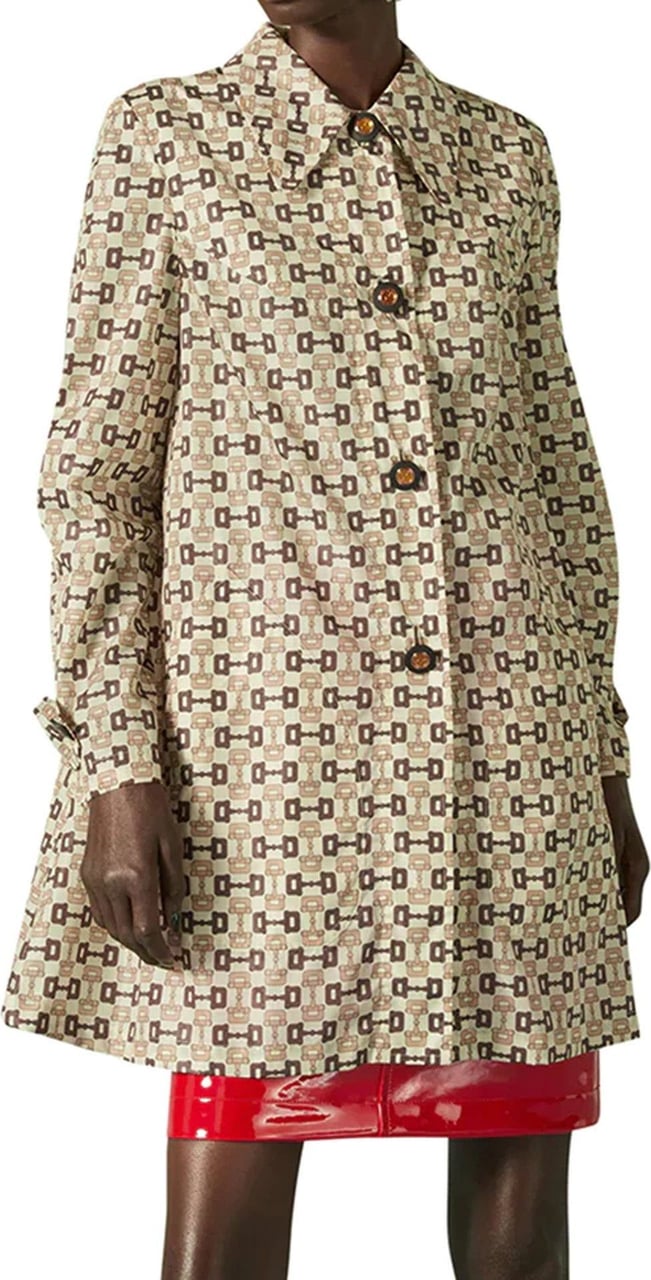 Gucci Gucci Trench Coat Beige
